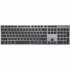 Клавіатура і миші - Клавіатура GamePro Wireless USB адаптер 2.4 ГГц Bluetooth металік (GK1500)