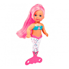 Ляльки - Лялька Steffi & Evi Love Блискуча русалочка Еві з рожевими волоссям (5733482/5733482-2)