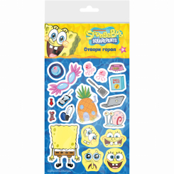 Набори для творчості - Набір наліпок Sponge Bob Square Pants Створи героя Губка Боб (124710)