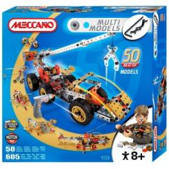 Конструкторы с уникальными деталями - Конструктор MECCANO серии Multimodels Грузоподъемная машина (839550)