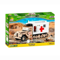 Конструкторы с уникальными деталями - Конструктор Cobi Полугусеничная санитарная машина Мул 535 деталей (COBI-2518)