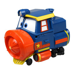 Трансформеры - Паровозик-трансформер Silverlit Robot trains Виктор 10 см (80168)