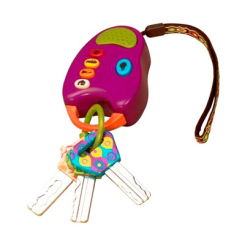 Розвивальні іграшки - Розвивальна іграшка Фіолетові ключики Battat (BX1200Z)