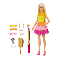 Модельні ляльки - Лялька Barbie Неймовірні кучері (GBK24)