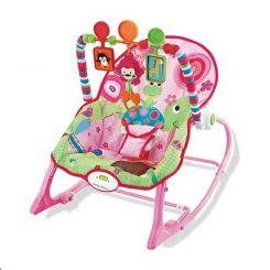 Крісла-качалки - Шезлонг Fitch Baby 51 x 9 x 41 см Pink (142423)