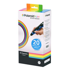 3D-ручки - Набор PLA-ниток для 3D ручки Polaroid Play 20 цветов (PL-2500-00)