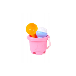 Набори для пісочниці - Дитячий набір для гри з піском ТехноК 7068TXK 3 кольори Рожевий (45894s55940)