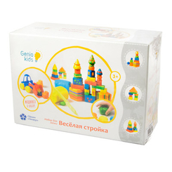 Набори для ліплення - Набір для ліплення Genio Kids Веселе будівництво (TA1040)