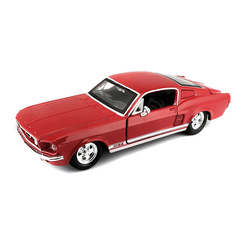 Транспорт и спецтехника - Автомодель Maisto 1967 Ford Mustang GT (31260 red)