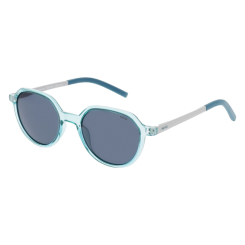 Сонцезахисні окуляри - Сонцезахисні окуляри INVU бірюзові прозорі з білими вставками (22407B_IK)