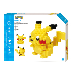 Блочные конструкторы - Конструктор Nanoblock Пикачу делюкс 560 элементов (124158)