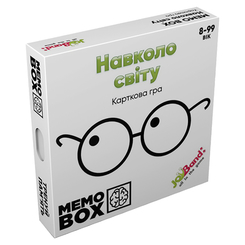 Настільні ігри - Настільна гра JoyBand MemoBox Навколо світу (MB0002)