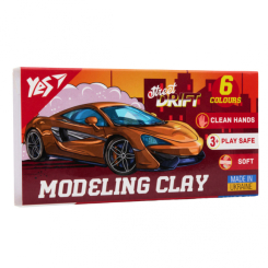 Наборы для лепки - Пластилин Yes Drift King 6 цветов (540654)