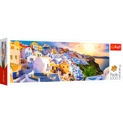 Пазли - Пазли Trefl Panorama Санторіні Греція 1000 елементів (29054)