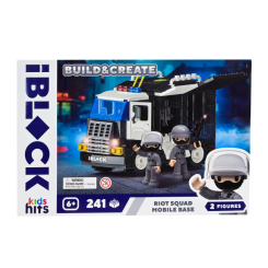 Конструктори з унікальними деталями - Конструктор IBLOCK Build & create Riot squad 241 деталь (KH42/004/3)