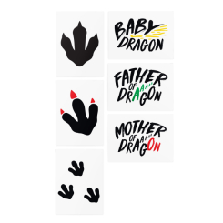 Косметика - Набор тату для тела TATTon.me Dragon Family Set (4820191130968)