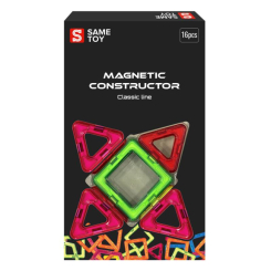 Магнітні конструктори - Магнітний конструктор Same toy Classic line 16 деталей (MCST-16)