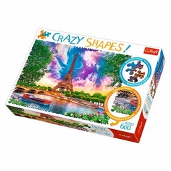 Класичні пазли - Пазл Trefl Crazy Shapes Небо над Парижем 600 деталей (11115)