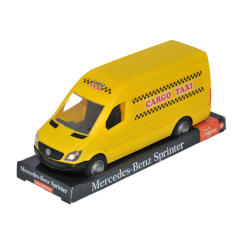 Транспорт і спецтехніка - Автомобіль Tigres Mercedes-Benz Sprinter вантажний жовтий (39717)