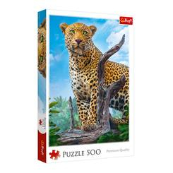 Пазли - Пазли Trefl Дикий леопард 500 шт (37332)