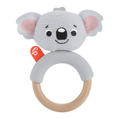 Брязкальця, прорізувачі - Брязкальце Fisher-Price Кумедне звірятко Коала (GRR03/GRR06)