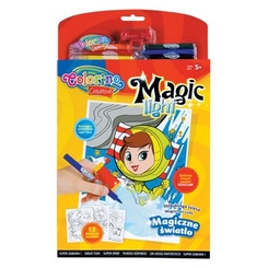 Канцтовары - Набор красок Магический фонарик Colorino 6 фломастеров (31936PTR)
