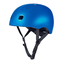 Защитное снаряжение - Защитный шлем Micro темно-синий металлик с фонариком 48-53 см (AC2082BX)