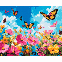 Товари для малювання - Картина за номерами Brushme Весняне поле 40х50 см (BS54234)