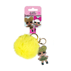 Брелоки - Брелок Cerda Acrilico pom-pom LOL желтый (CERDA-2600000564/6)
