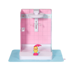 Меблі та будиночки - Ігровий набір Baby Born Купаємося з качечкою в душовій кабінці (830604)