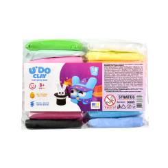 Набори для ліплення - Маса для ліплення Strateg U DO Clay 18 шт (4823113889739) Набори для ліплення - Маса для ліплення Strateg U DO Clay 18 шт (4823113889739)