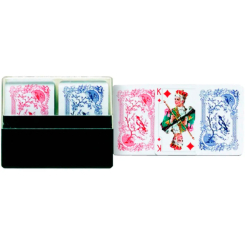 Настольные игры - Игральные карты пасьянсные Piatnik Мини 2 колоды (PT-204128)