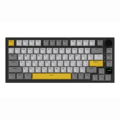 Клавіатура і миші - ​Клавіатура Ajazz AK820 Pro Flying Fish Switch Black RGB With Screen (AK820PRO-FF-BGY)