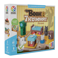 Настільні ігри - Настільна гра Smart Games Вовк і семеро козенят (SG 027 UKR)