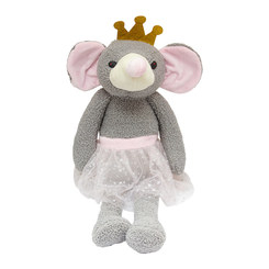 Мягкие животные - Мягкая игрушка Devilon Мышка принцесса 28 см (Z1806328)