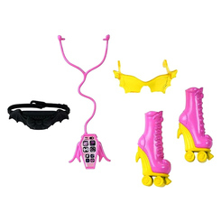 Одежда и аксессуары - Набор аксессуаров Отпадный образ Monster High розовый (DXW86/DNX43)