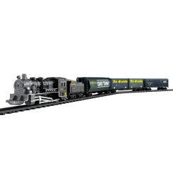 Железные дороги и поезда - Игровой набор Fenfa Железная дорога локомотив и 4 вагона (1601C)