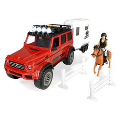 Транспорт и спецтехника - Игровой набор Dickie Toys Playlife Перевозка лошадей (3838002)