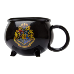 Чашки, стаканы - Чашка Abystyle Harry Potter Волшебный котелок с логотипом Хогвартса 300 мл (TABGBY055)