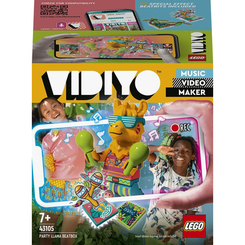 Конструкторы LEGO - Конструктор LEGO Vidiyo Куб БитБокс Лама-тусовщица (43105)