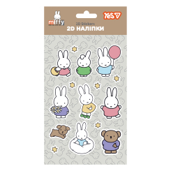 Набори для творчості - Набір наліпок 2D Yes Miffy Cute (708539)