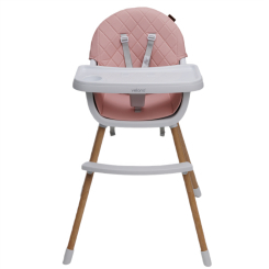 Стільчики для годування - Стілець для годування Velano Evo pink 2 в 1 (45684)