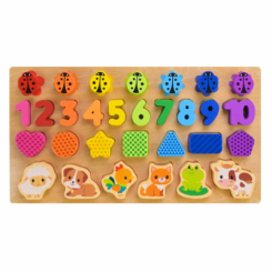 Розвивальні іграшки - Навчальна дошка Kids Hits дерев'яна (KH20/027)