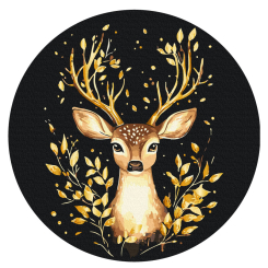 Товары для рисования - Картина по номерам Brushme Олень 30 см (RCB00113M) Товары для рисования - Картина по номерам Brushme Олень 30 см (RCB00113M)