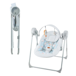 Крісла-качалки - Крісло-гойдалка Kinderkraft Swingee Grey (KBSWIN00GRY0000) Крісла-качалки - Крісло-гойдалка Kinderkraft Swingee Grey (KBSWIN00GRY0000)