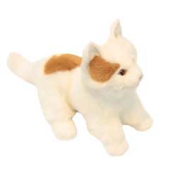 М'які тварини - М'яка іграшка Hansa Кіт білий 23 см (4806021939840)