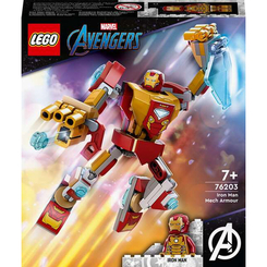 Конструкторы LEGO - Конструктор LEGO Super Heroes Marvel Железный человек: робот (76203)