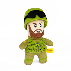 Персонажі мультфільмів - М'яка іграшка Солдат ЗСУ з бородою KidsQo 25 см (KD704)