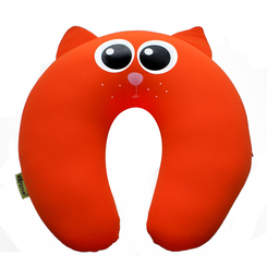 Подушки - Мягкая игрушка подголовник Кот красный Expetro (В082)