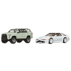 Автомодели - Набор автомоделей Hot Wheels Car culture Team Transport '18 Toyota 4Runner и '89 Toyota Supra (FLF56/HRV37)